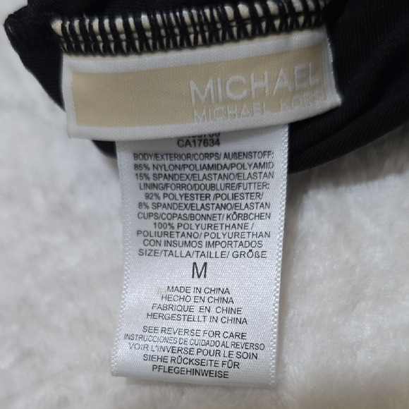 MICHAEL Michael Kors Black Tankini Halter Top - Picture 2 of 13